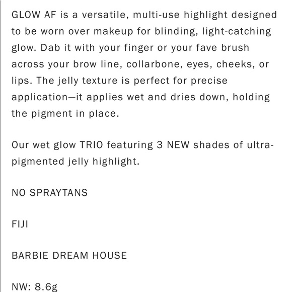 Basic Beauty Glowy AF wet glow - Picture 3 of 6